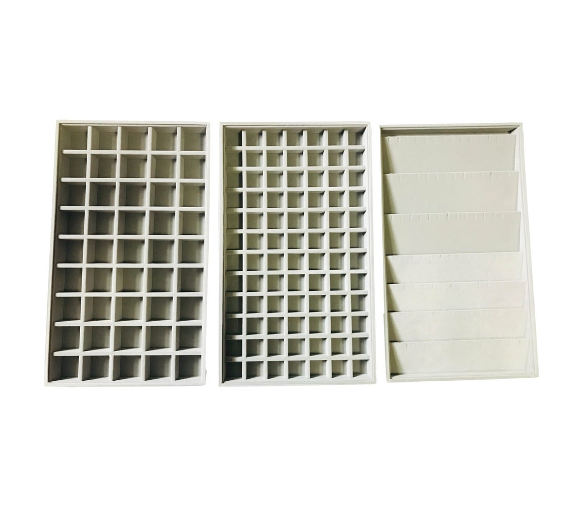 Customize Jewelry Organizer Trays Drawer Inserts Felt Etsy