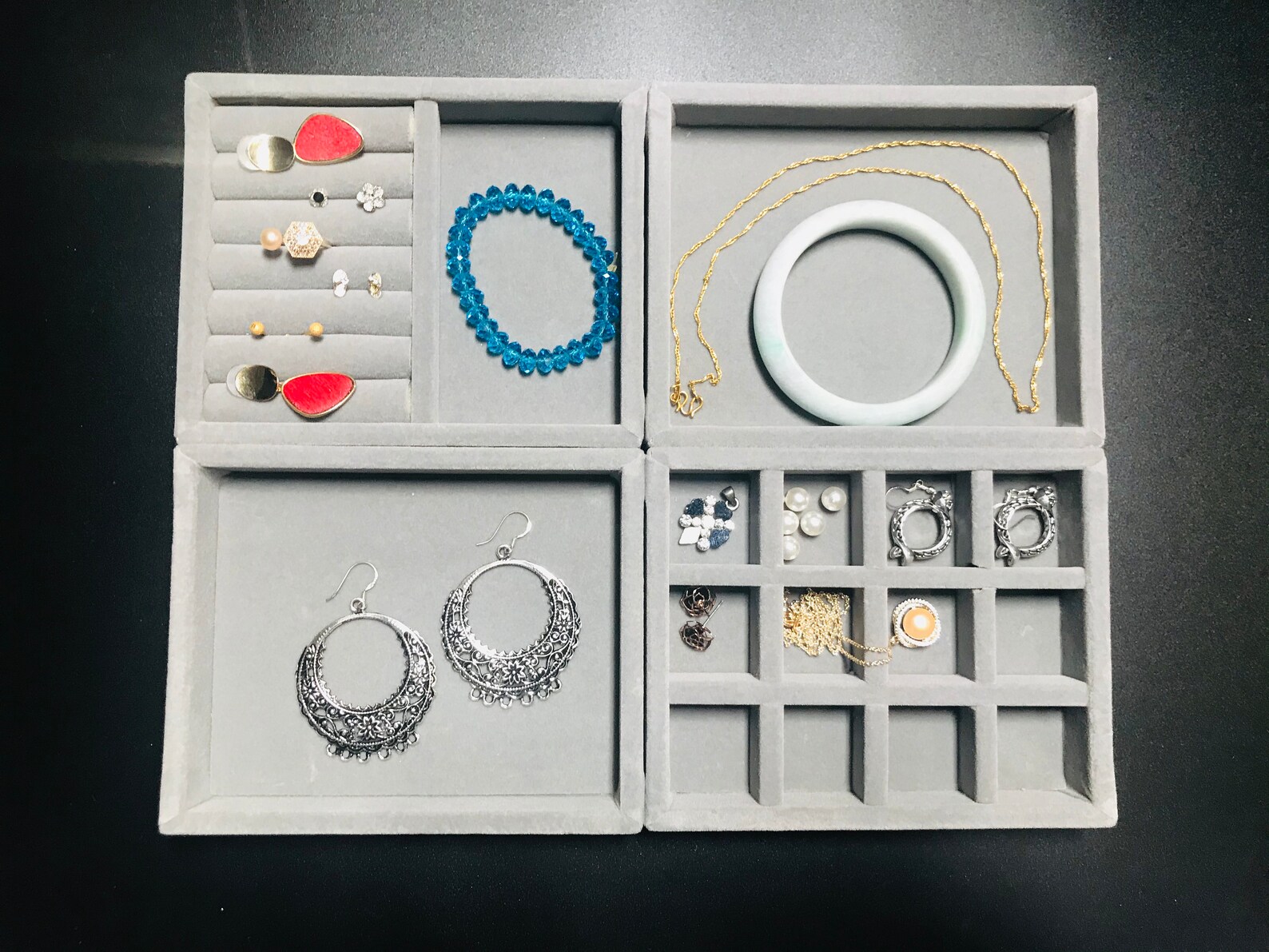 Jewelry Organizer Tray Jewelry Box Custom Drawer Inserts Etsy