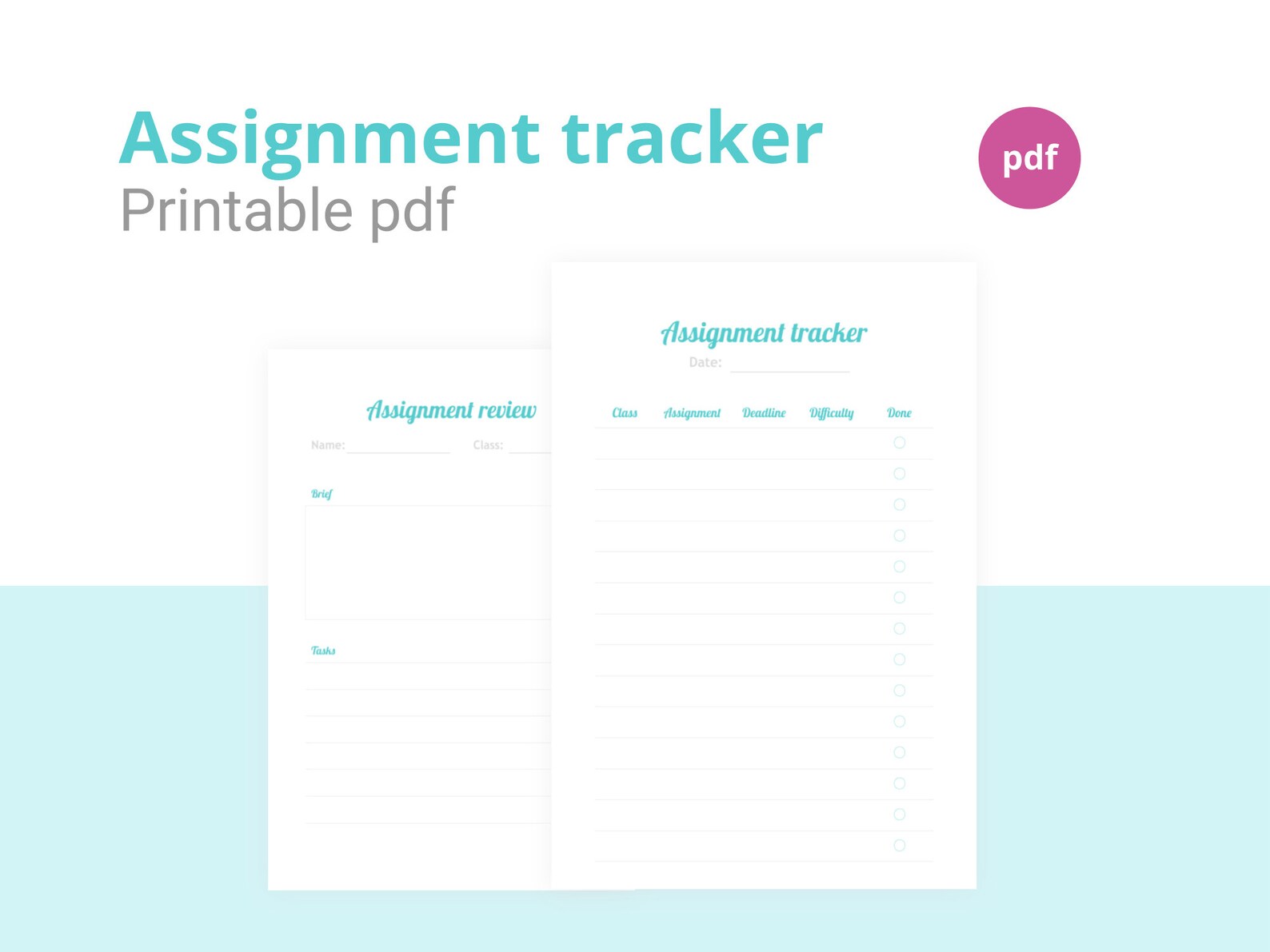 assignment-tracker-printable-pdf-a4-digital-download-etsy