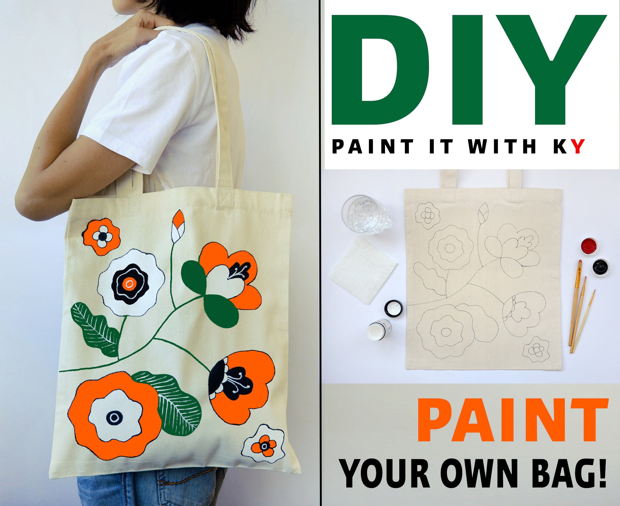 Tote Painting Kit UK