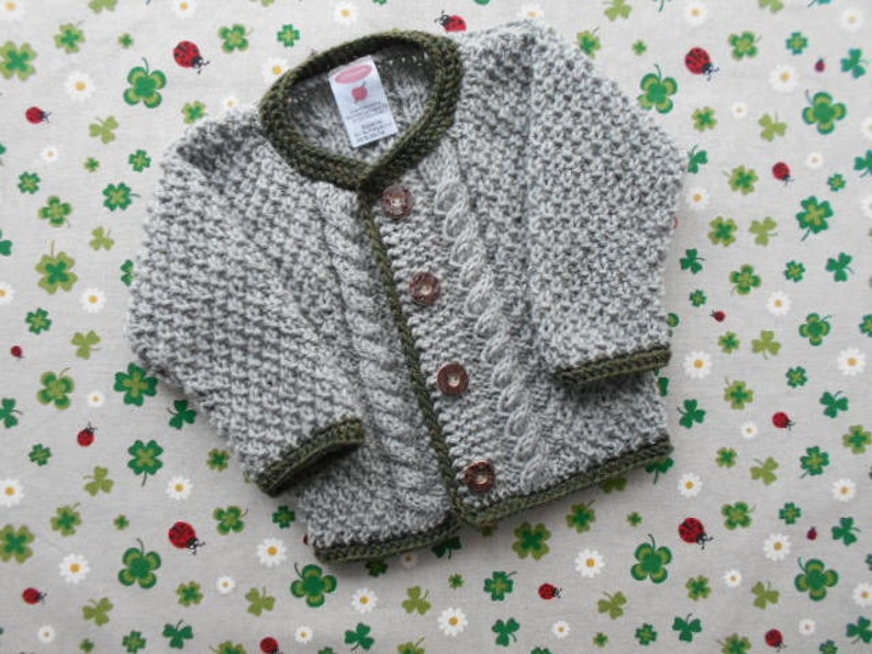 Strickjacke Ab Grosse 62 68 Bis Grosse 110 116 Trachtenjacke Etsy