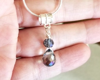 Sapphire Crystal Necklace Set, Blue Crystal Necklace and Earrings, Mother of the Bride Jewelry, Wedding, Sapphire Crystal Jewelry, Prom