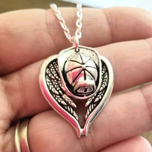 In Memory Firefighter Necklace • Firefighter Loss Jewelry, Firefighter In Heaven, Firefighter Guardian Angel, Firefighter Memorial Necklace