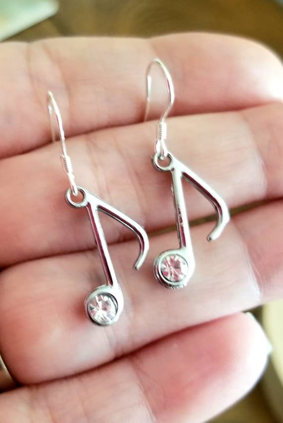 Sterling silver music best sale jewelry