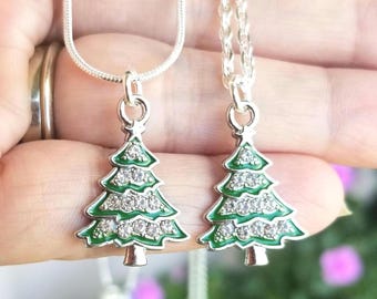 4 Stück Halskette Damen Mit Anhänger Im Weihnachtsstil