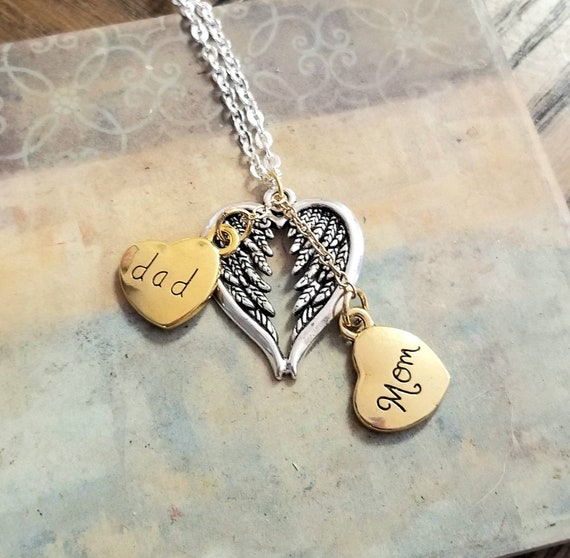 Mom dad love sale locket