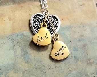 Parent Loss Necklace - Etsy