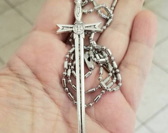 Knights Templar Necklace, Knights Templar Sword Necklace