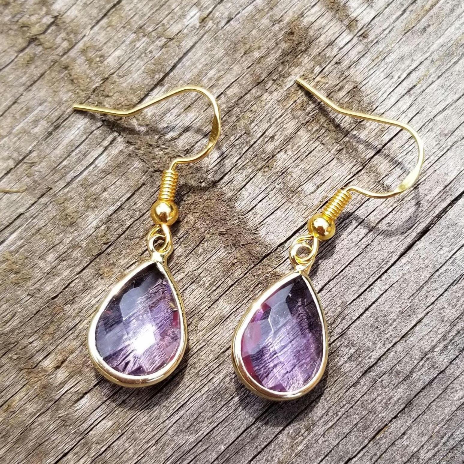 アレキサンドライトピアス - Etsy 日本