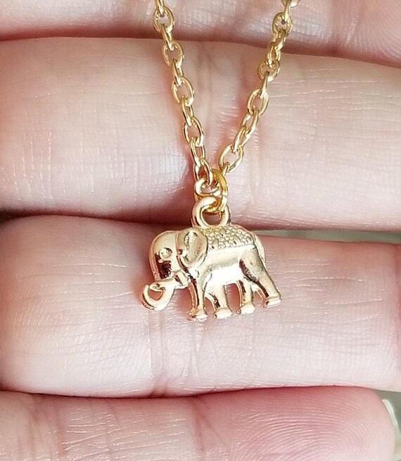 Elephant 2024 gold anklet