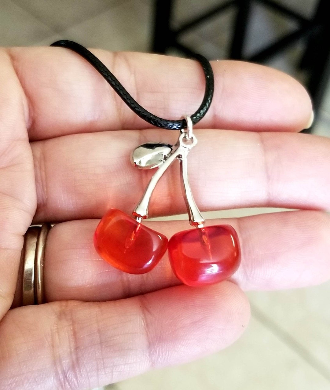 韓国おしゃれ【HOTEL PARIS CHILL】827 Necklace (Cherry) 韓国おしゃれ【HOTEL PARIS CHILL】827 Necklace 全2色 (HOTEL