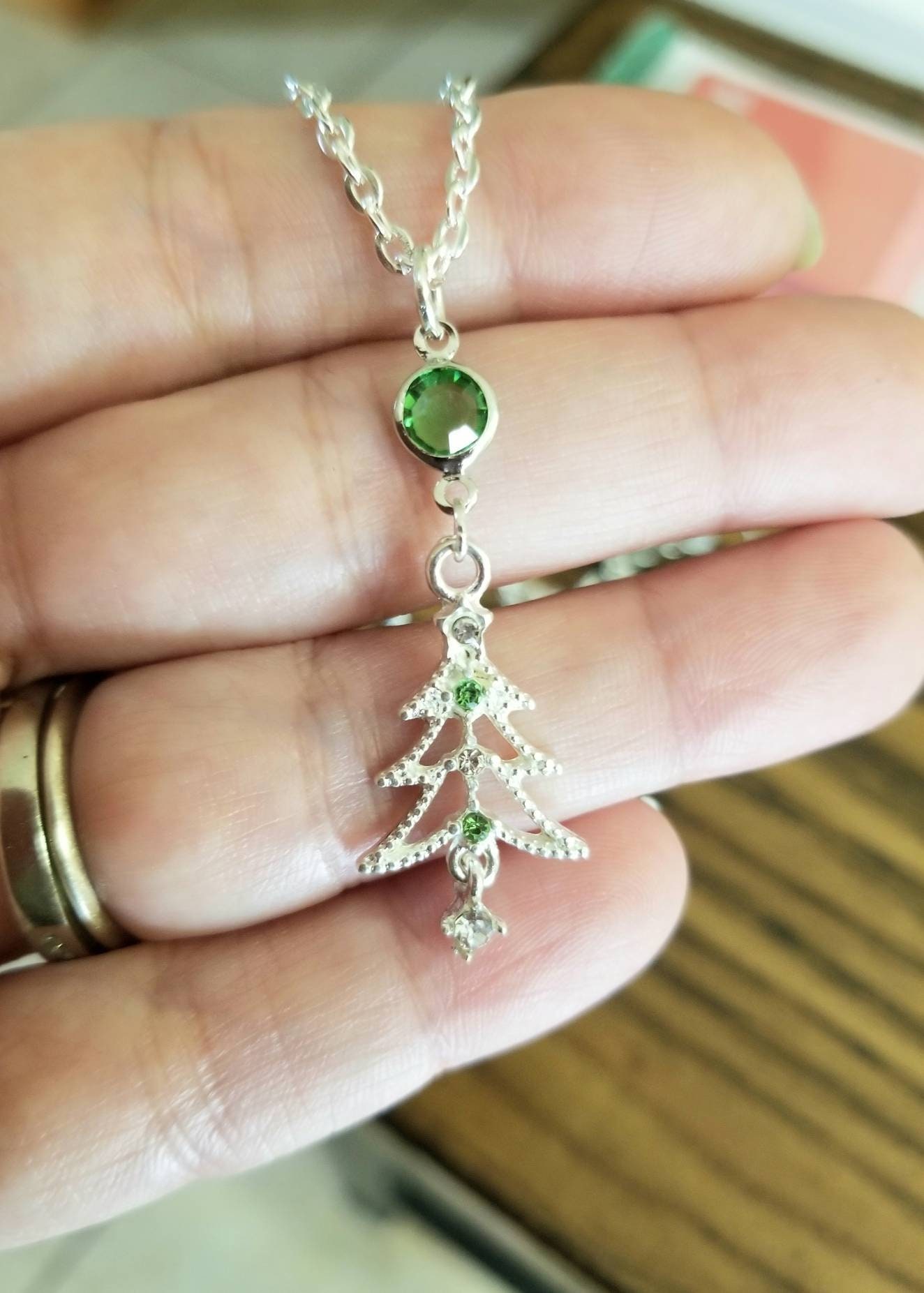 Christmas necklace hotsell pendants