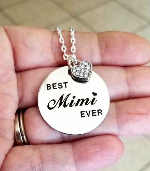 アクセサリー mimi Mimi Necklace, Mimi Jewelry, Best Mimi Ever Necklace, Mimi Pendant