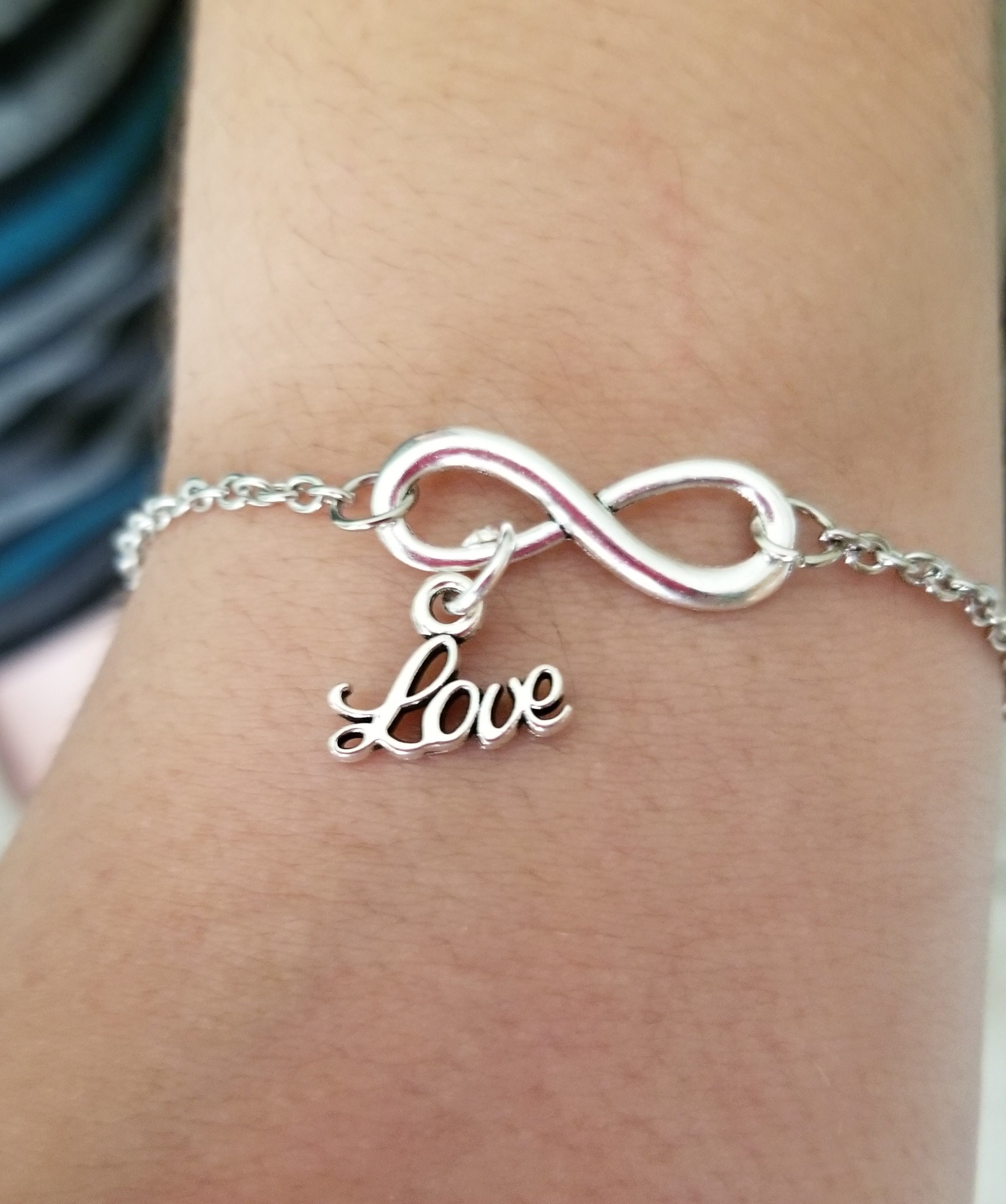 Fashion Infinity Love Chain Bracelet 8 Number Women Simple Design Bracelets  For Lover Friend Gifts Jewelry - Bracelets - AliExpress