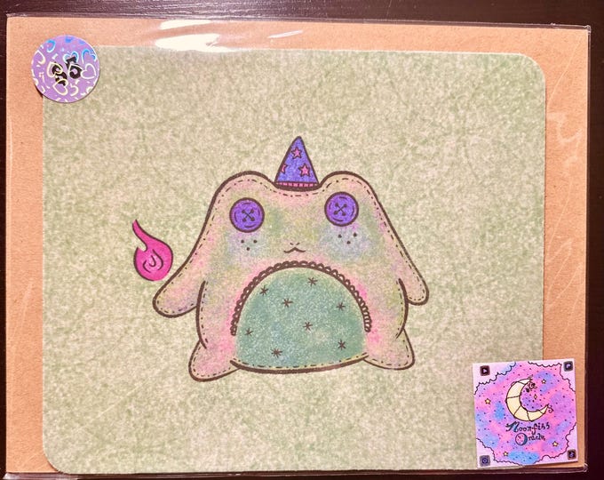 Sir Star Belly Mouse Pad || Cosmic Wizard Toad Mouse Pad