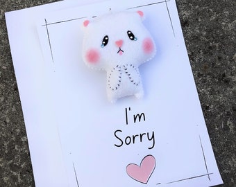 I'm Sorry Cheer up Geschenkkarte - Entschuldigungsgeschenk für sie/ihn - I'm sorry friend gift - Briefkasten Geschenk