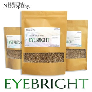 EYEBRIGHT DRIED HERB Certified Organic Loose Leaf Tea (Euphrasia officinalis)