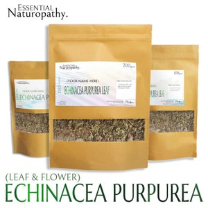 ECHINACEA PURPUREA Leaf & Flower Dried Herb Organic Loose Tea Premium Quality