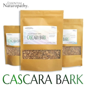 CASCARA BARK Dried Herb Wildcrafted Loose Tea (Rhamnus purshiana)Premium Cascara