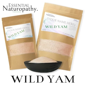 WILD YAM WORTELpoeder (Dioscorea villosa) Premiumkruid - hoge kwaliteit - puur