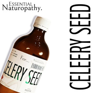 ORGANIC CELERY SEED Tincture Liquid Extract (Apium graveolens) Premium Grade