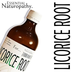 ORGANIC LIQUORICE / LICORICE Tincture Liquid Extract (Glycyrrhiza glabra)Premium
