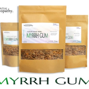 MYRRH RESIN / GUM Wildcrafted Dried Herb (Commiphora molmol) Incense - Smudging