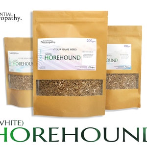 WHITE HOREHOUND Dried Herb Wildcrafted (Marrubium vulgare) PREMIUM herbal tea