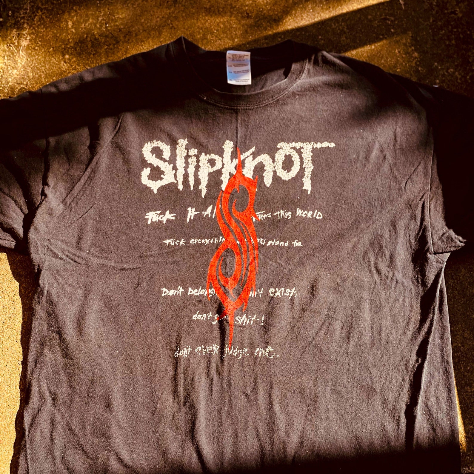 Vintage Slipknot Tee Unisex Sz XL Etsy UK
