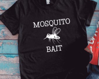 Mosquito Bait, Black Unisex Short Sleeve T-shirt