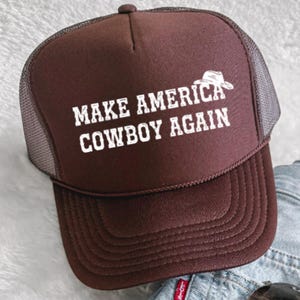 Make America Cowgirl Again Hat - Etsy display picture 1