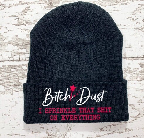 fuckthatnerdshop ボーダー ニット帽 ビーニー bitch fuckthatnerdshop ボーダー ニット帽 ビーニー bitch