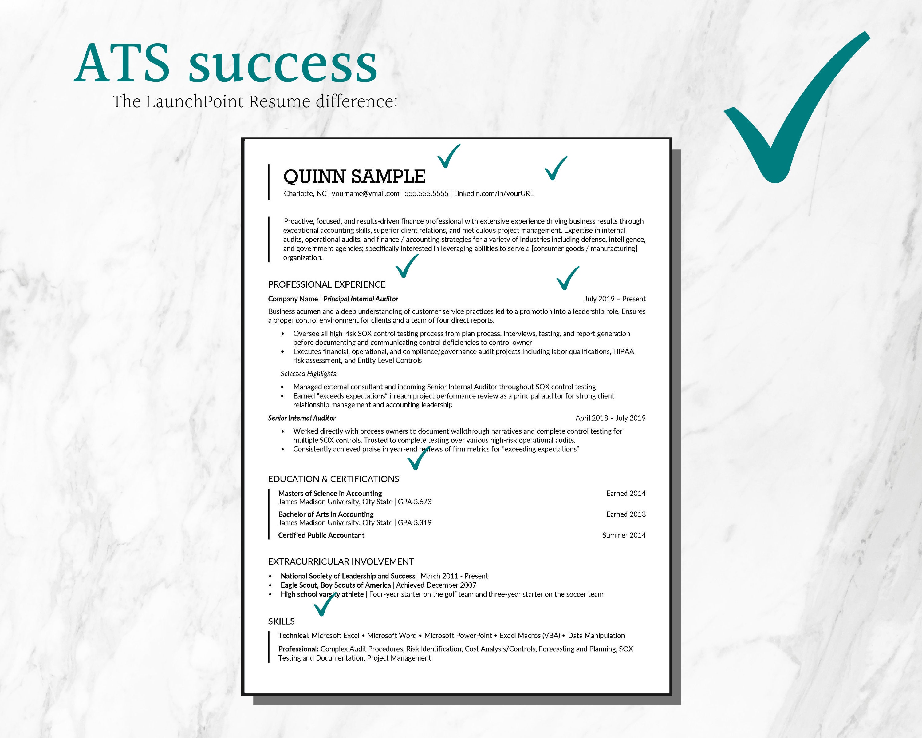 ats resume template 2017 free download