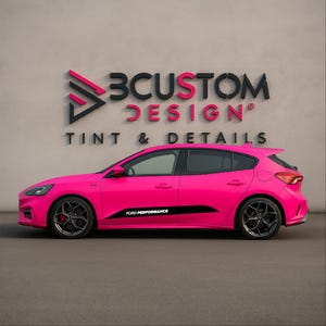 Ford Focus MK4 Lower Side Stripe Decal Set