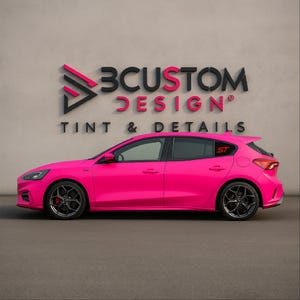 Ford Focus MK4 Side Window Sticker
