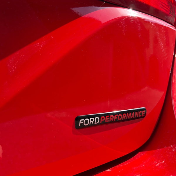 Ford Performance gel badge