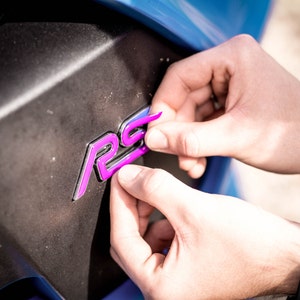 x2 Gel Badge Ford Focus RS