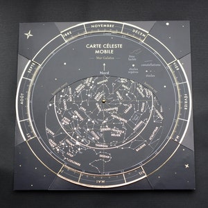 Moving celestial map