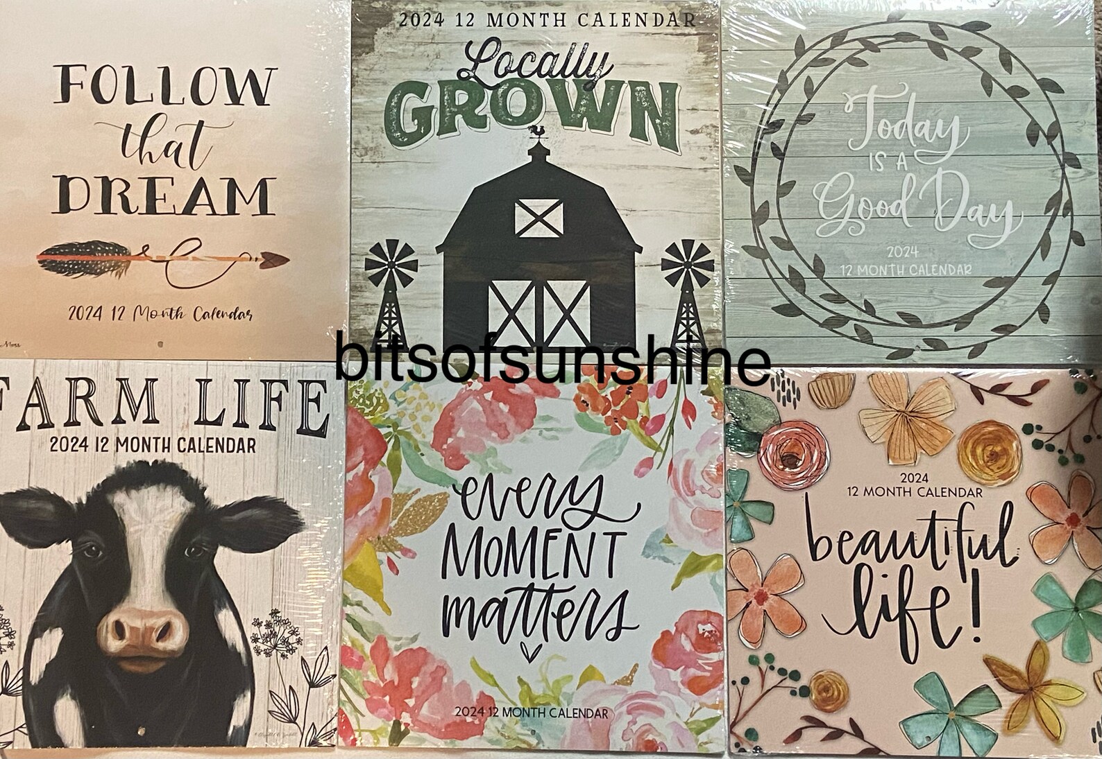 2024 Dollar Tree Calendar Locally Grown Farm Life Follow Etsy
