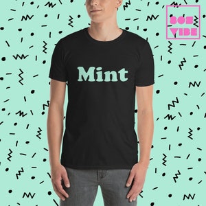 Vintage Clothing Graphic tee gift for men, Vintage t shirt for men, Retro t shirt gift for him, Retro mens tshirts, Mint green vintage tee