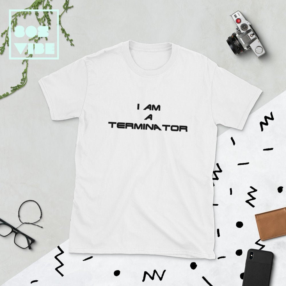 Terminator T Shirt Boyfriend Gift Vintage T Shirt Gifts For Etsy