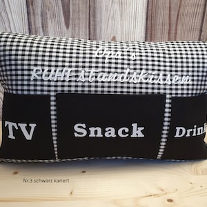 personalisiertes Ruhestandsgeschenk Kissen TV/Snack/Bier Geschenk,Rente, Pension Nr.3