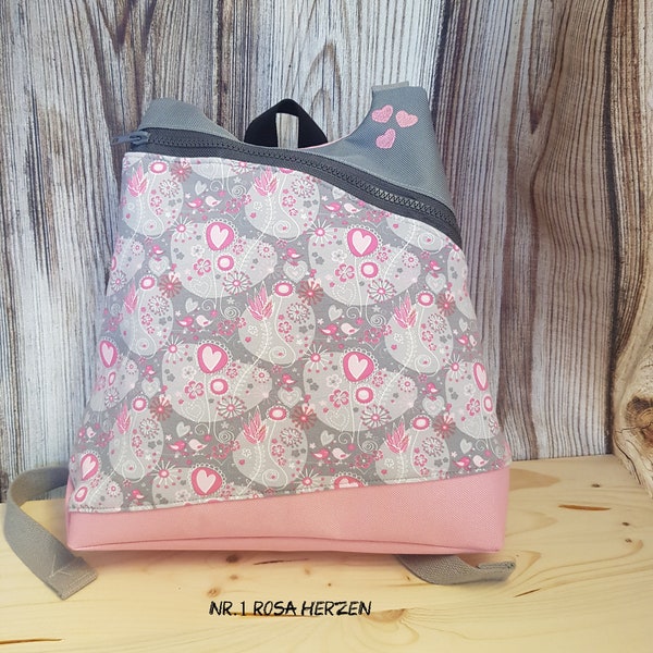 Kinderrucksack Mädchen Outdoor - Backpack für Kinder - Rosa - Kindergartenrucksack
