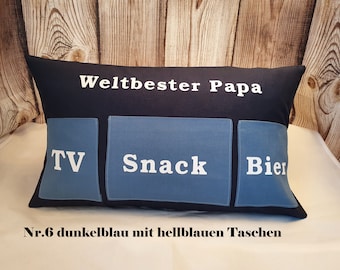 Vatertagsgeschenk Vatertag tolles Geschenk (TV/Snack/Drink od Bier) - Geschenk für Papa auch zum Geburtstag oder zu Weihnachten