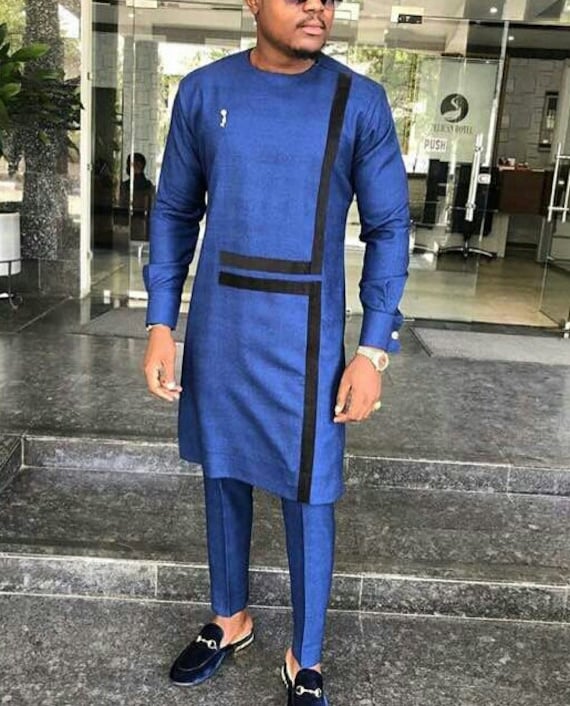 blue attire