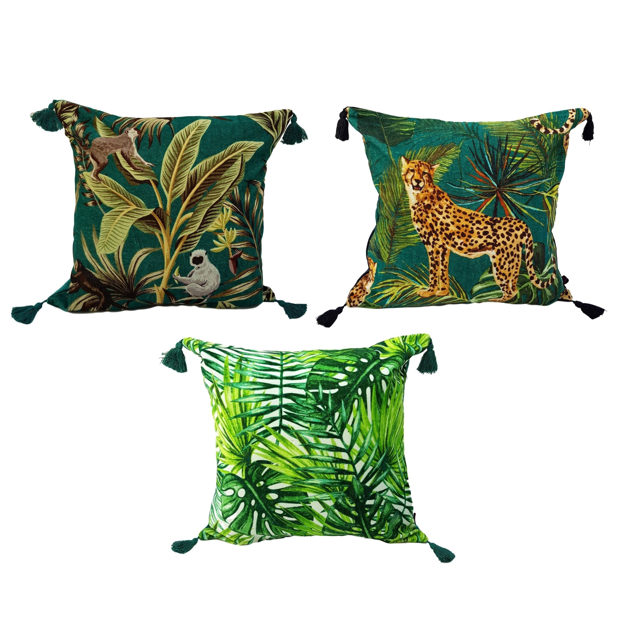 jungle cushions