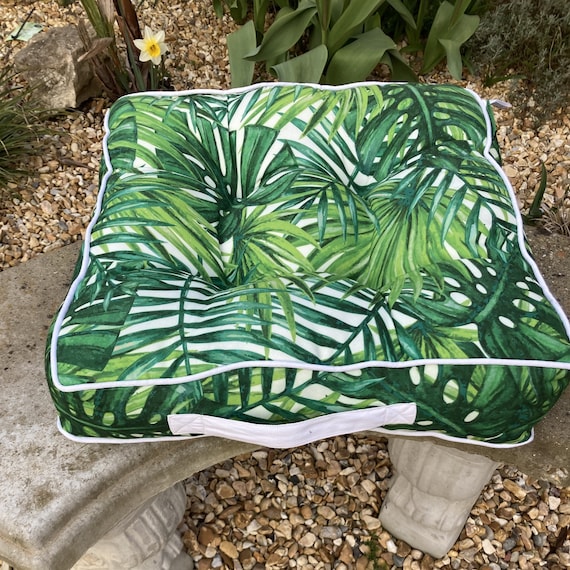 Outdoor Box Kissen, Wasserdichtes Outdoor Box Kissen, 50 x 50 cm, mit Tragegurt