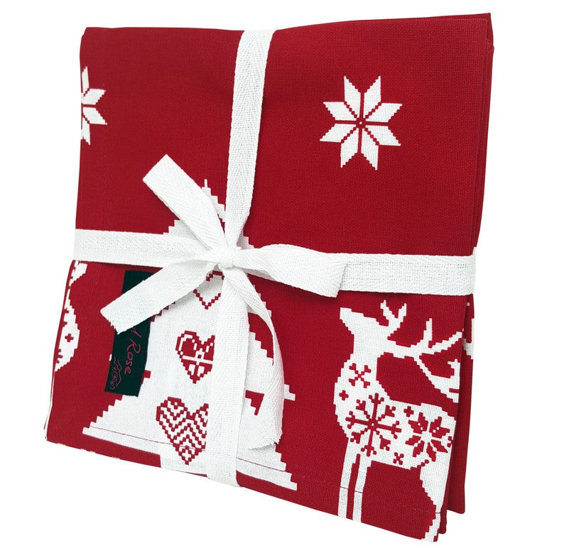 Reindeer Christmas Napkins