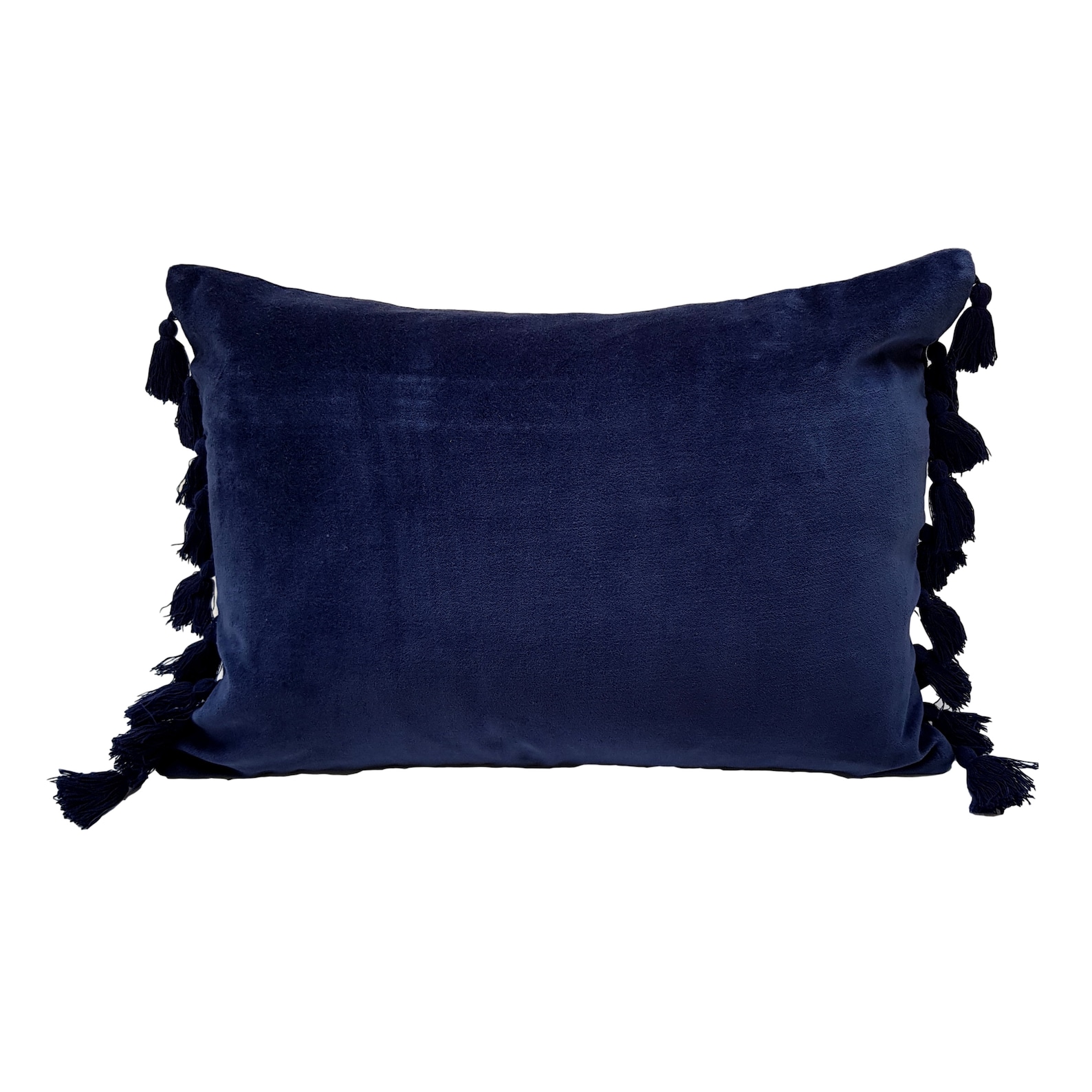 Velvet Tassel Trim Cushion Oblong Velvet Cushion Cushion Etsy
