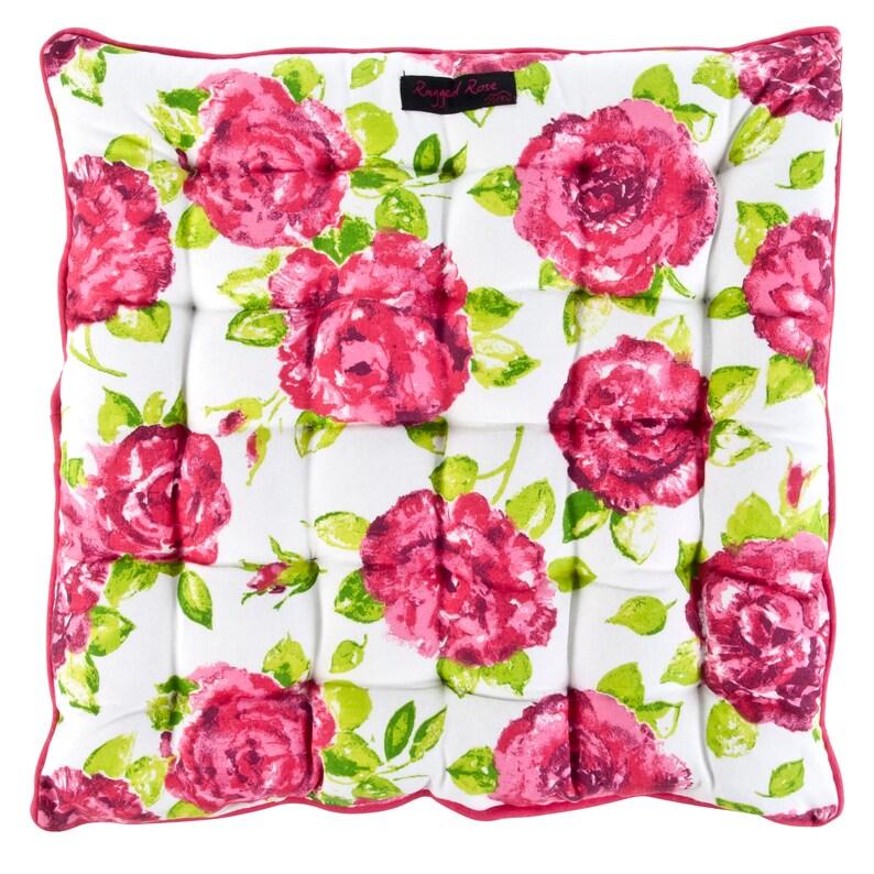 Floral Print Seat Pads Striped Seat Cushion Pads Seat Pads Etsy UK